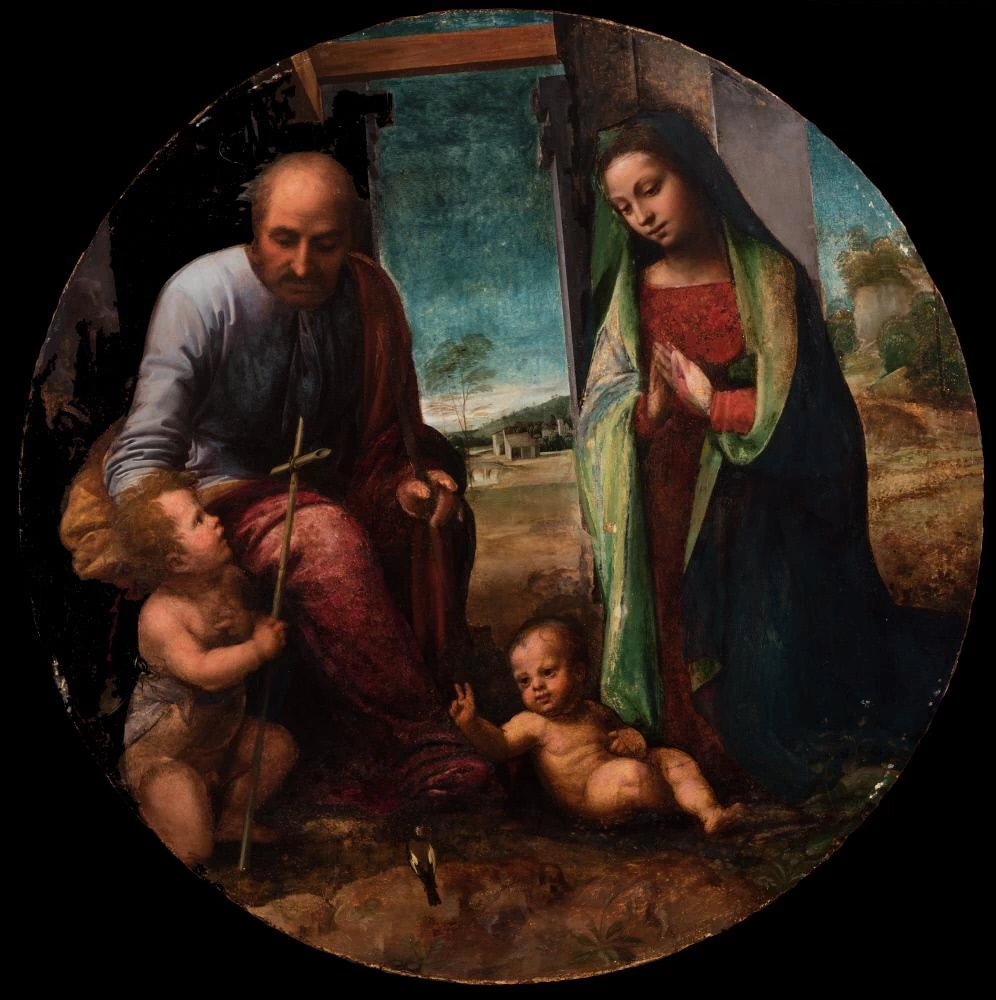 La Sacra Famiglia con Giovannino - John and Mable Ringling Museum of Art